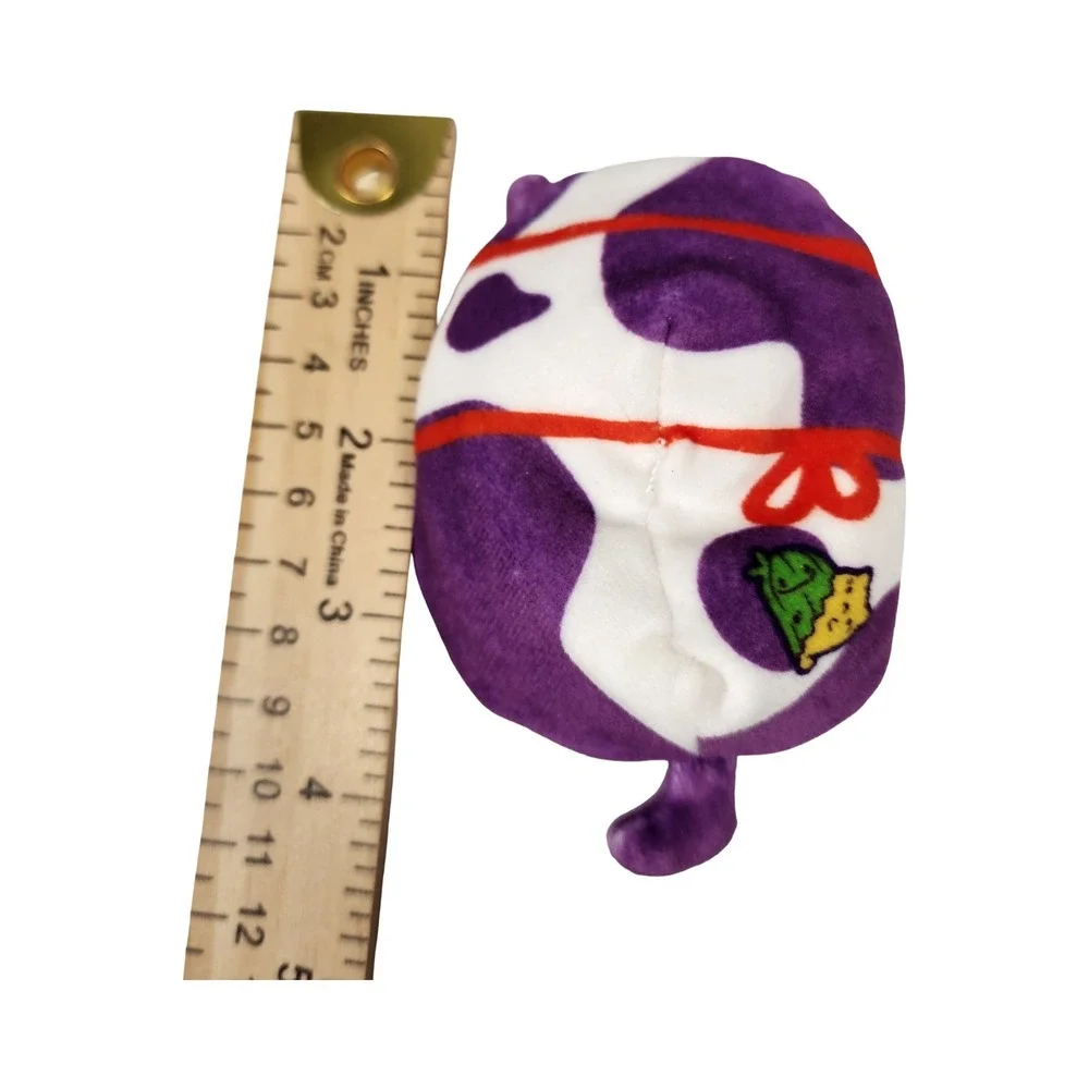 Cats Vs Pickles Kittens Vs Gherkins Purple Kitten Bell Beanie Bag Plush Toy‎